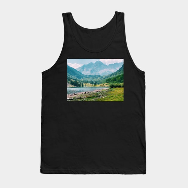 Maroon Bells Tank Top by Kelly Louise Art